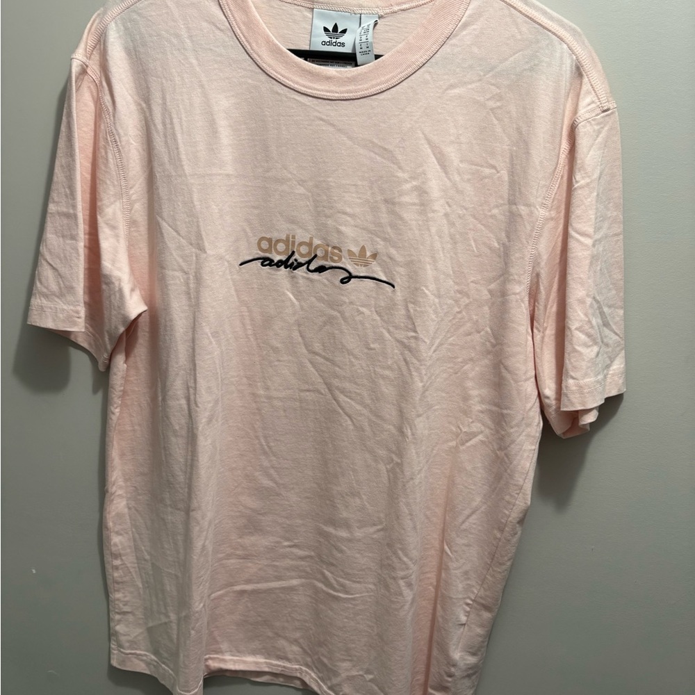 Adidas Men's Light Pink Tee